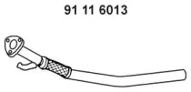 91 11 6013 EBERSPÄCHER Труба выхлопного газа 91 11 6013 EBERSPÄCHER Труба выхлопного газа